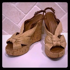 Authentic dolce & gabbana espadrille wedges